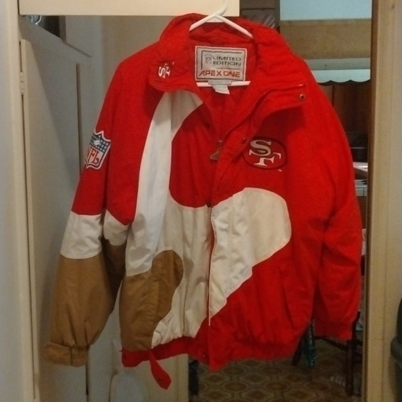 Authentic Proline San Francisco Forty Niners NFL Jacket - Picture 1 of 3